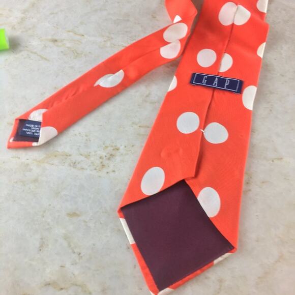 GAP SILK TIE (POLKA-DOT) - Picture 7 of 11